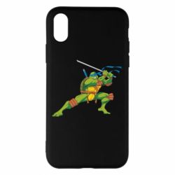 Чехол для iPhone X/Xs Leo - PrintSalon