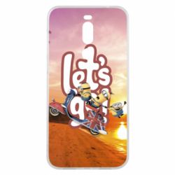 Чехол для Meizu X8 LET'S GO MINIONS - PrintSalon