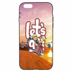 Чехол для iPhone 6/6S LET'S GO MINIONS - PrintSalon