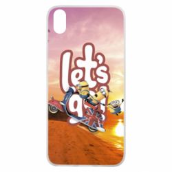Чехол для Xiaomi Redmi 7A LET'S GO MINIONS - PrintSalon