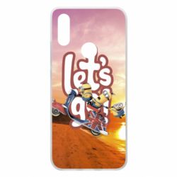 Чехол для Xiaomi Redmi 7 LET'S GO MINIONS - PrintSalon