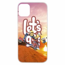 Чехол для iPhone 11 Pro LET'S GO MINIONS - PrintSalon