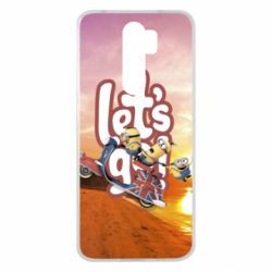 Чехол для Xiaomi Redmi Note 8 Pro LET'S GO MINIONS - PrintSalon
