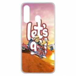 Чехол для Samsung M40 LET'S GO MINIONS - PrintSalon