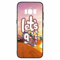 Чехол для Samsung S8 LET'S GO MINIONS - PrintSalon