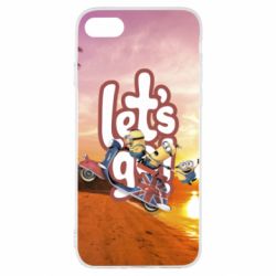 Чехол для iPhone SE 2020 LET'S GO MINIONS - PrintSalon