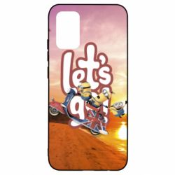 Чехол для Samsung A02s/M02s LET'S GO MINIONS - PrintSalon
