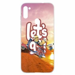 Чехол для Samsung A11/M11 LET'S GO MINIONS - PrintSalon