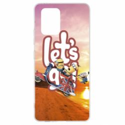 Чехол для Samsung S10 Lite LET'S GO MINIONS - PrintSalon