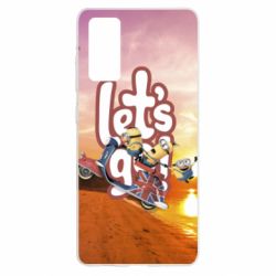 Чехол для Samsung S20 FE LET'S GO MINIONS - PrintSalon