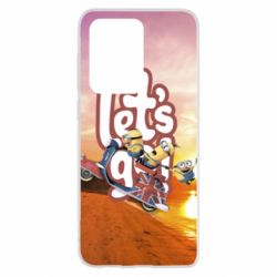 Чехол для Samsung S20 Ultra LET'S GO MINIONS - PrintSalon