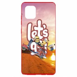 Чехол для Samsung Note 10 Lite LET'S GO MINIONS - PrintSalon