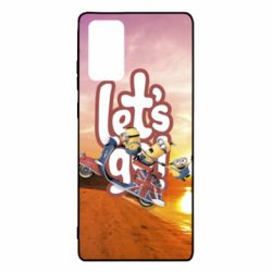 Чехол для Samsung Note 20 LET'S GO MINIONS - PrintSalon