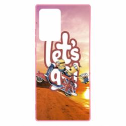 Чехол для Samsung Note 20 Ultra LET'S GO MINIONS - PrintSalon