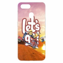 Чехол для Oppo A5s/A12 LET'S GO MINIONS - PrintSalon