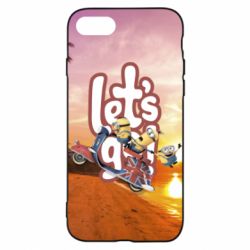 Чехол для iPhone 8 LET'S GO MINIONS - PrintSalon