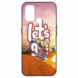 Чехол для Oppo A53/A32/A33 LET'S GO MINIONS