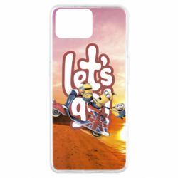 Чехол для Oppo A73 LET'S GO MINIONS - PrintSalon