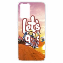 Чехол для Oppo A74 4G LET'S GO MINIONS - PrintSalon