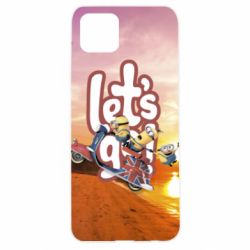 Чехол для Oppo A92s LET'S GO MINIONS - PrintSalon