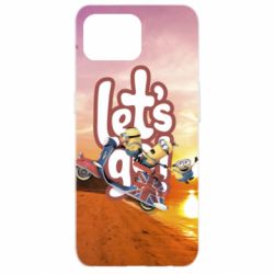 Чехол для Oppo Reno 4 Lite LET'S GO MINIONS - PrintSalon