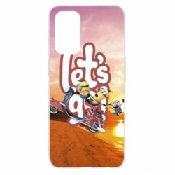 Чехол для Oppo Reno 5 4G LET'S GO MINIONS - PrintSalon