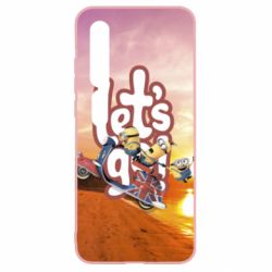 Чехол для Xiaomi Mi10/10 Pro LET'S GO MINIONS - PrintSalon