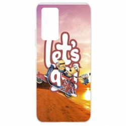 Чехол для Xiaomi Mi 10T/10T Pro LET'S GO MINIONS - PrintSalon