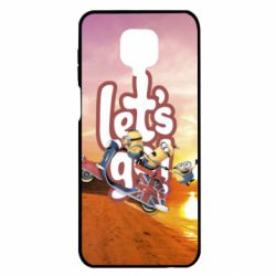 Чехол для Xiaomi Redmi Note 9S/9Pro/9Pro Max LET'S GO MINIONS - PrintSalon
