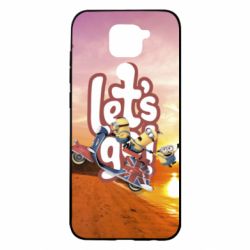 Чехол для Xiaomi Redmi Note 9/Redmi 10X LET'S GO MINIONS - PrintSalon