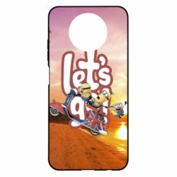 Чехол для Xiaomi Redmi Note 9 5G/Redmi Note 9T LET'S GO MINIONS - PrintSalon