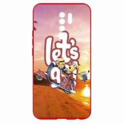 Чехол для Xiaomi Redmi 9 LET'S GO MINIONS - PrintSalon