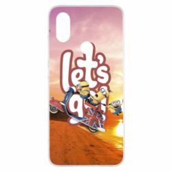Чехол для Xiaomi Mi A2 LET'S GO MINIONS - PrintSalon
