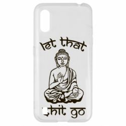 Чехол для Samsung A01/M01 Let that shit go - PrintSalon