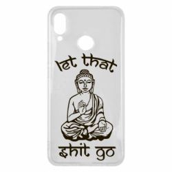 Чехол для Huawei P Smart Plus 2018 Let that shit go - PrintSalon