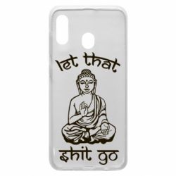 Чехол для Samsung A20 Let that shit go - PrintSalon