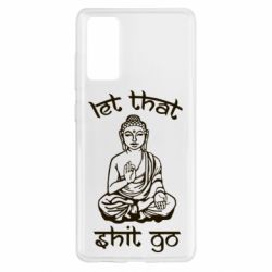Чохол для Samsung S20 FE Let that shit go