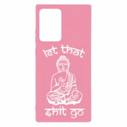 Чехол для Samsung Note 20 Ultra Let that shit go - PrintSalon