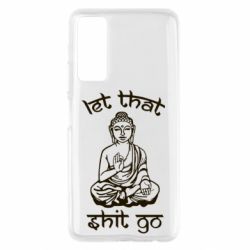 Чехол для Huawei P Smart 2021 Let that shit go - PrintSalon