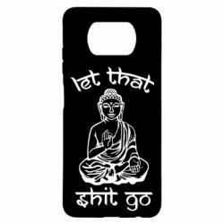 Чехол для Xiaomi Poco X3 Let that shit go - PrintSalon