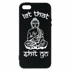 Чехол для iPhone5/5S/SE Let that shit go - PrintSalon