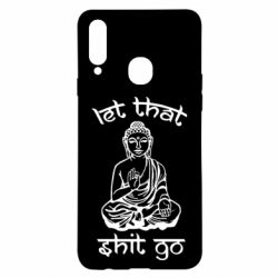 Чохол для Samsung A20s Let that shit go