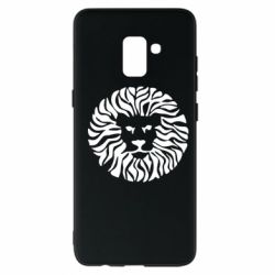 Чехол для Samsung A8+ 2018 лев - PrintSalon