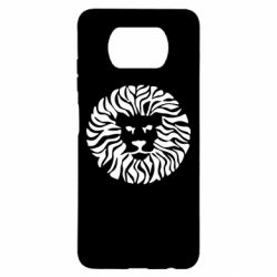 Чехол для Xiaomi Poco X3 лев - PrintSalon