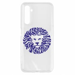 Чехол для Realme 6 лев - PrintSalon