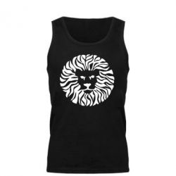 Мужская майка лев - PrintSalon