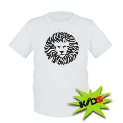 Детская футболка лев - PrintSalon