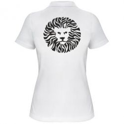 Женское поло лев - PrintSalon
