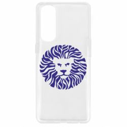 Чехол для Oppo Reno 4 Pro лев - PrintSalon