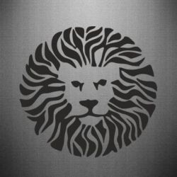 Наклейка лев - PrintSalon